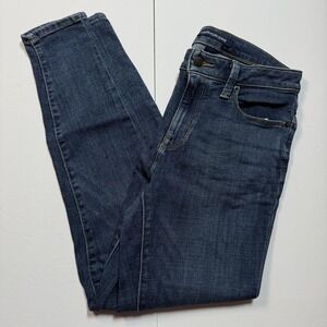 Calvin Klein Jeans Jeans Womens 6 Blue Stretch Skinny Mid Rise Denim Pants